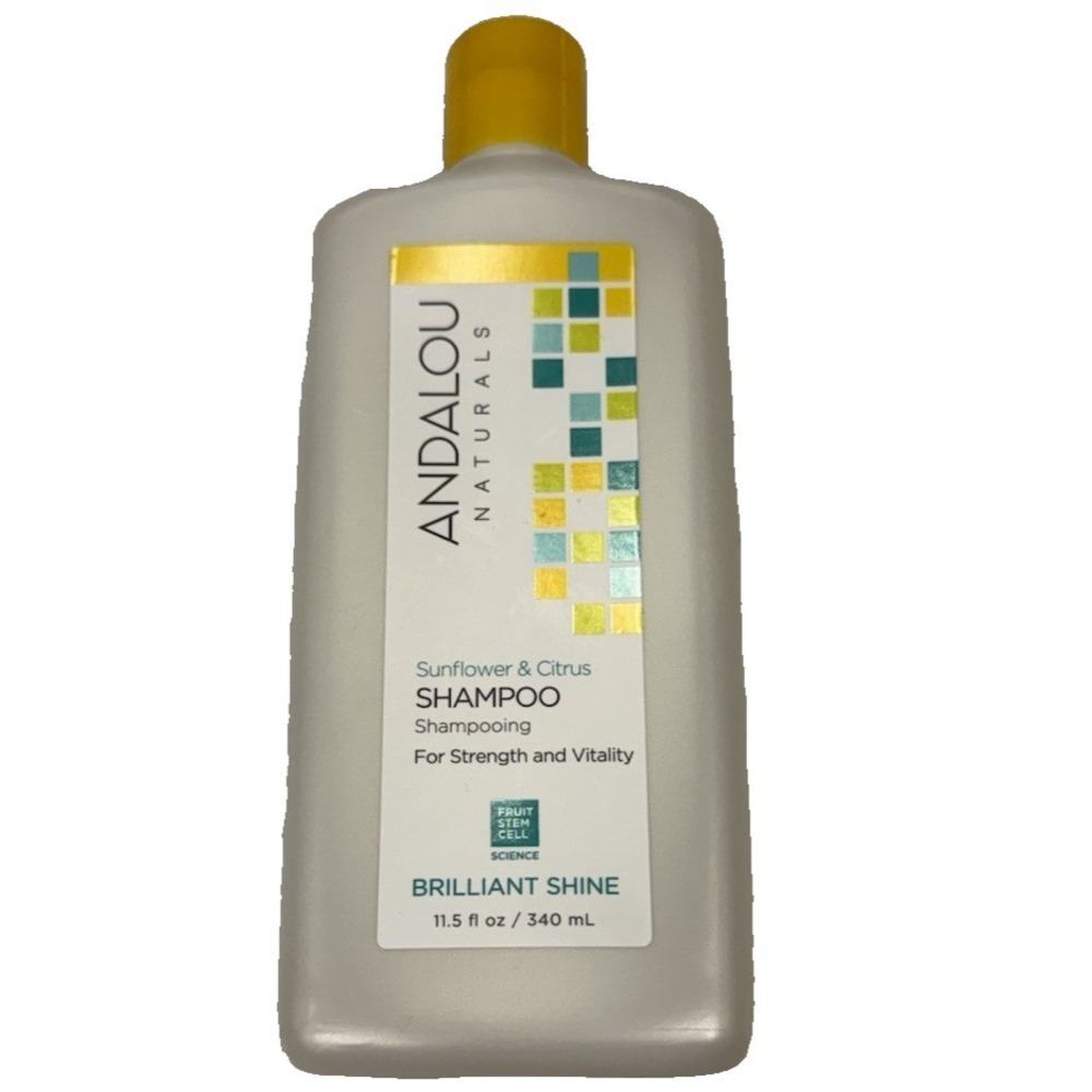 ANDALOU Shampoo Sunflower & Citrus For Strength and Vitality 11.5 fl. Oz./340mL
